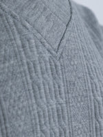 Men's Cable Knit V-Neck Lounge Set Eleven Oasis