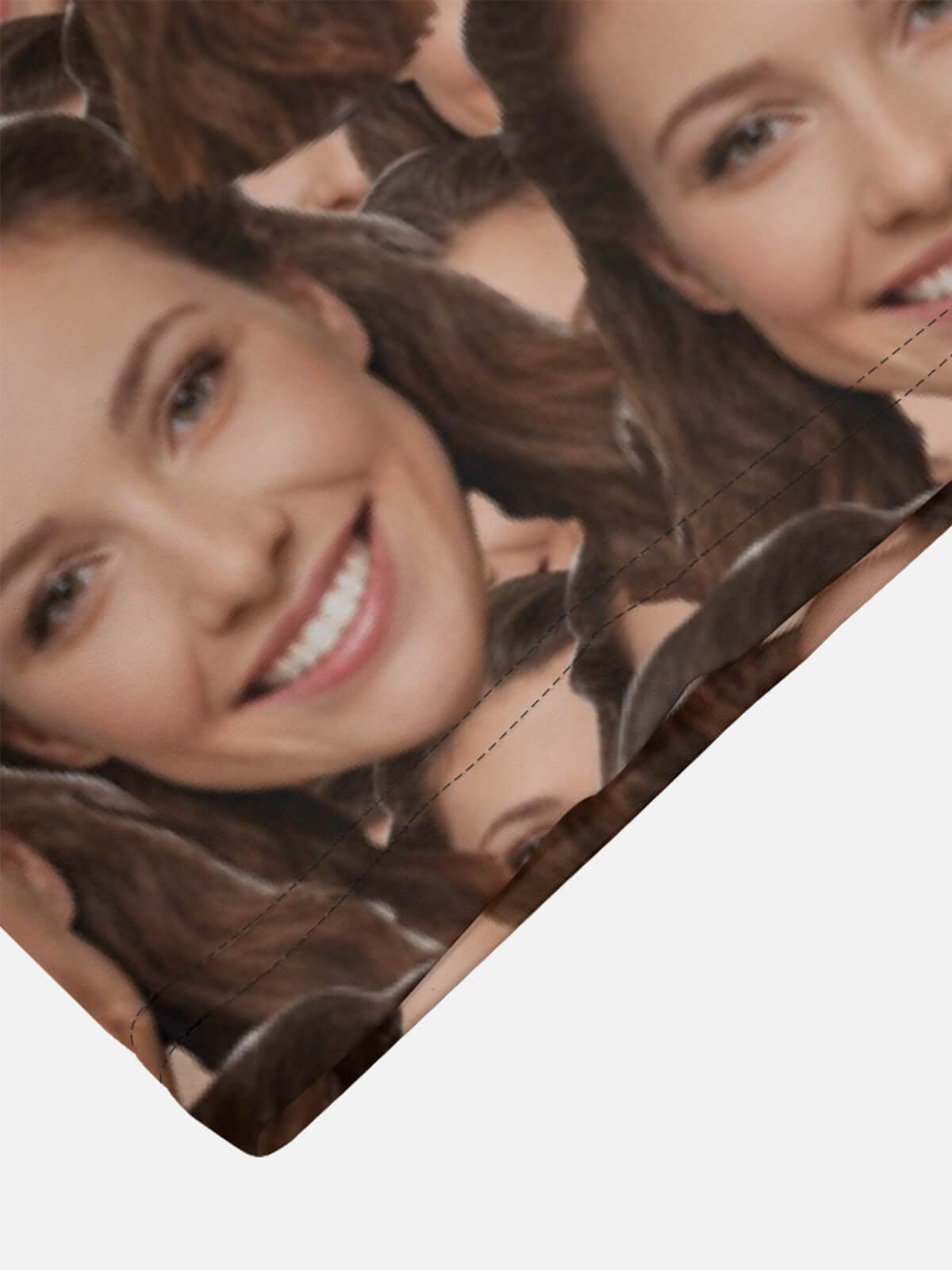 Tall Men's Custom Face Print Short Sleeve Shirt Eleven Oasis