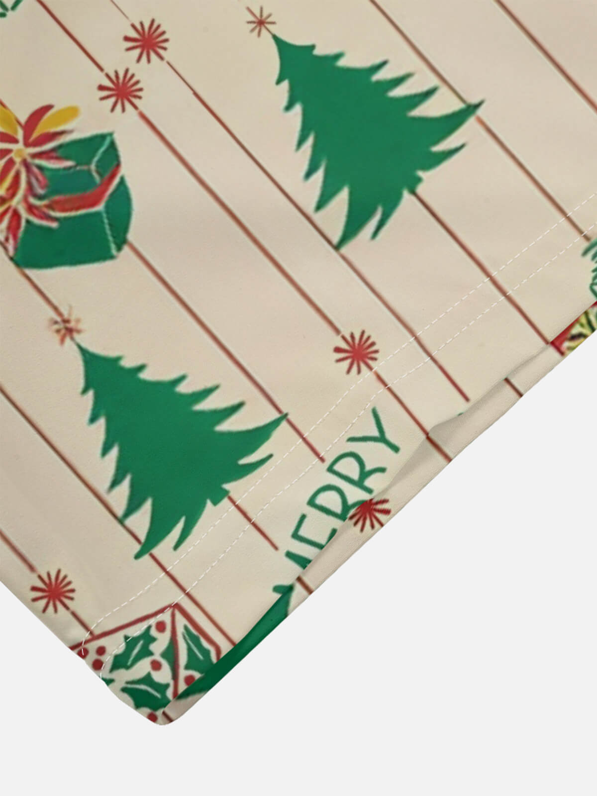 Tall Men's Christmas Gifts and Trees All Over Print Short Sleeve Shirt Eleven Oasis