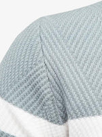 Men's Slim Stripe Knit Sweater Eleven Oasis