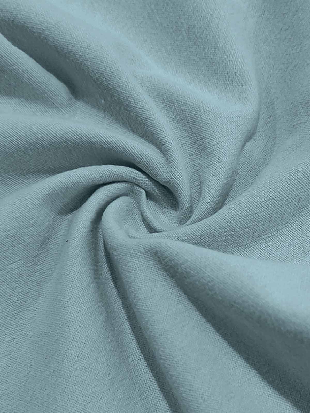 Men's Casual Palm-Print Linen Pants Eleven Oasis