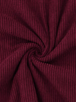 Men's Corduroy Elbow Patch Crew Neck Sweatshirt Eleven Oasis