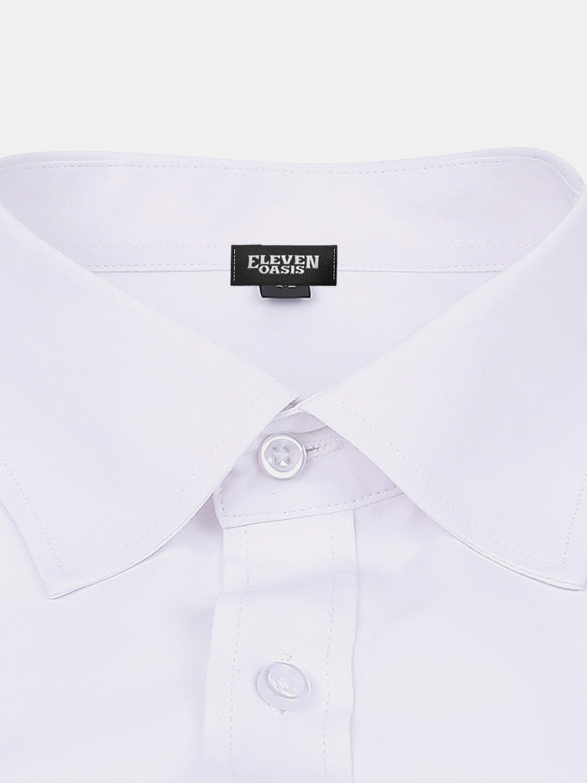 Men's Business Casual Long Sleeve Shirt Eleven Oasis