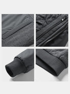 Men's Sherpa-Panel Hooded Puffer Jacket Eleven Oasis