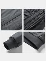 Men's Sherpa-Panel Hooded Puffer Jacket Eleven Oasis