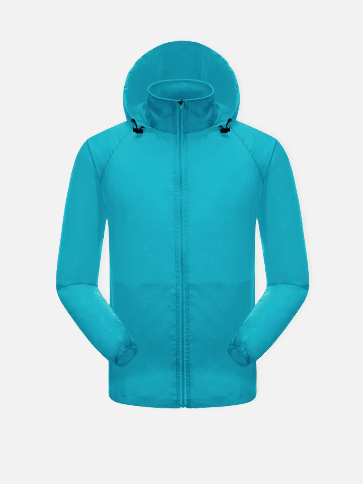Men's Slim Fit Packable Hooded Outdoor Jacket Eleven Oasis