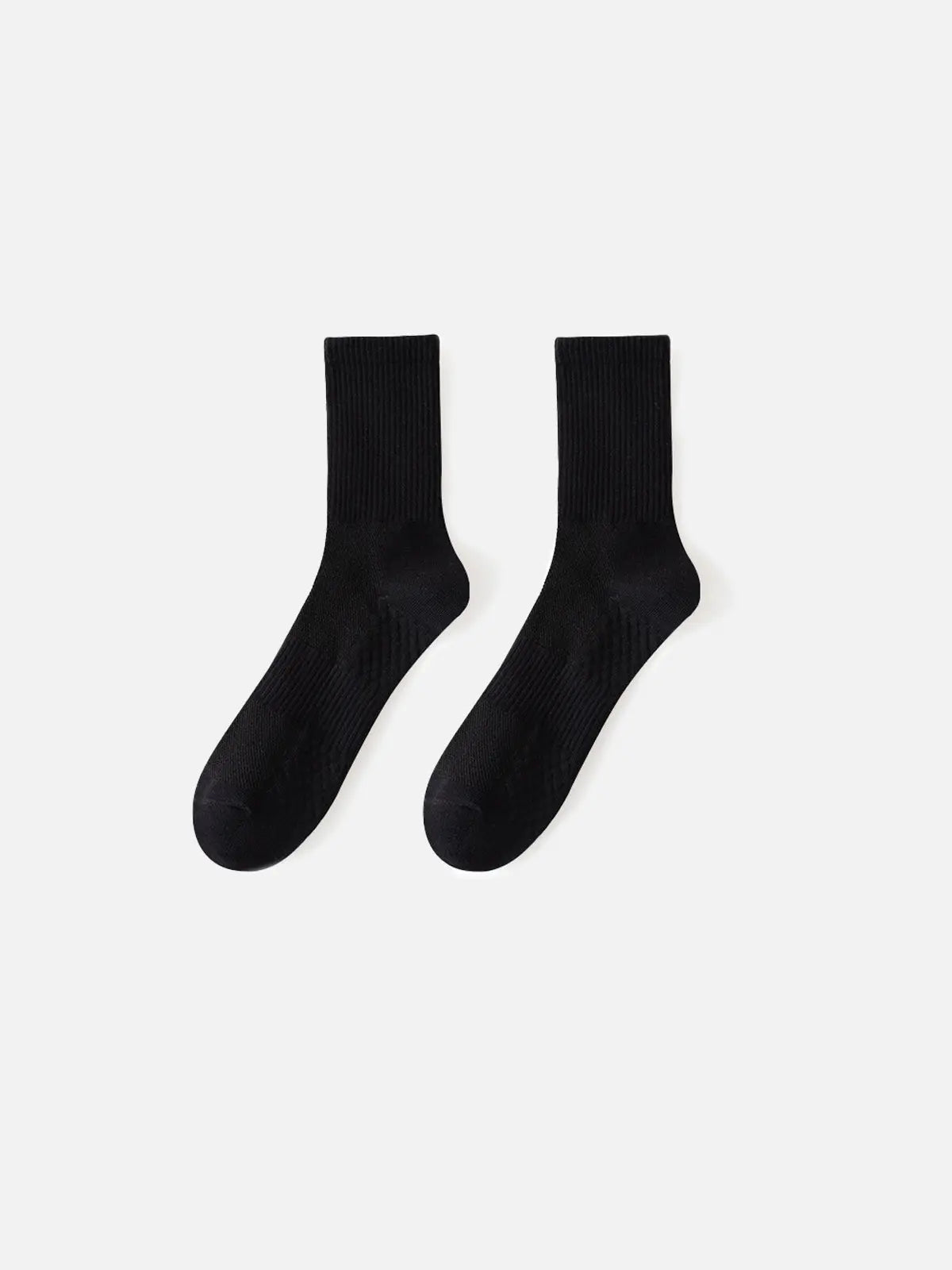 Men's Extended Size Athletic Crew Socks 4-Pack Eleven Oasis