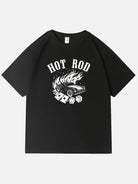 Hot Rod Torched Muscle Car Dice Cotton T-Shirt Eleven Oasis