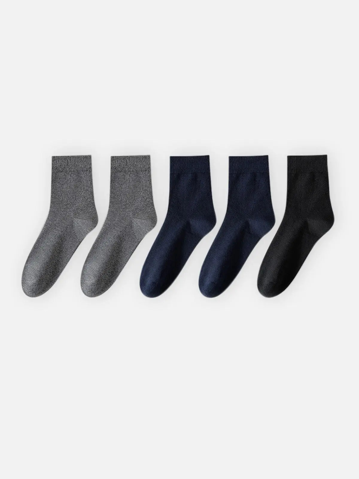 Men's Everyday Essential Crew Socks 5-Pack Eleven Oasis