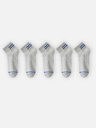 Men's Breathable Lightweight Ankle Socks 5-Pack Eleven Oasis