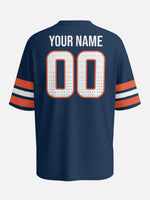 Men's Custom Chicago American Football Jersey Top Eleven Oasis