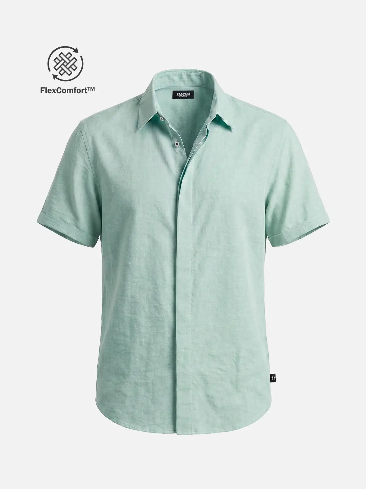 Men's FlexComfort™ Classic Short Sleeve Shirt ElevenOasis