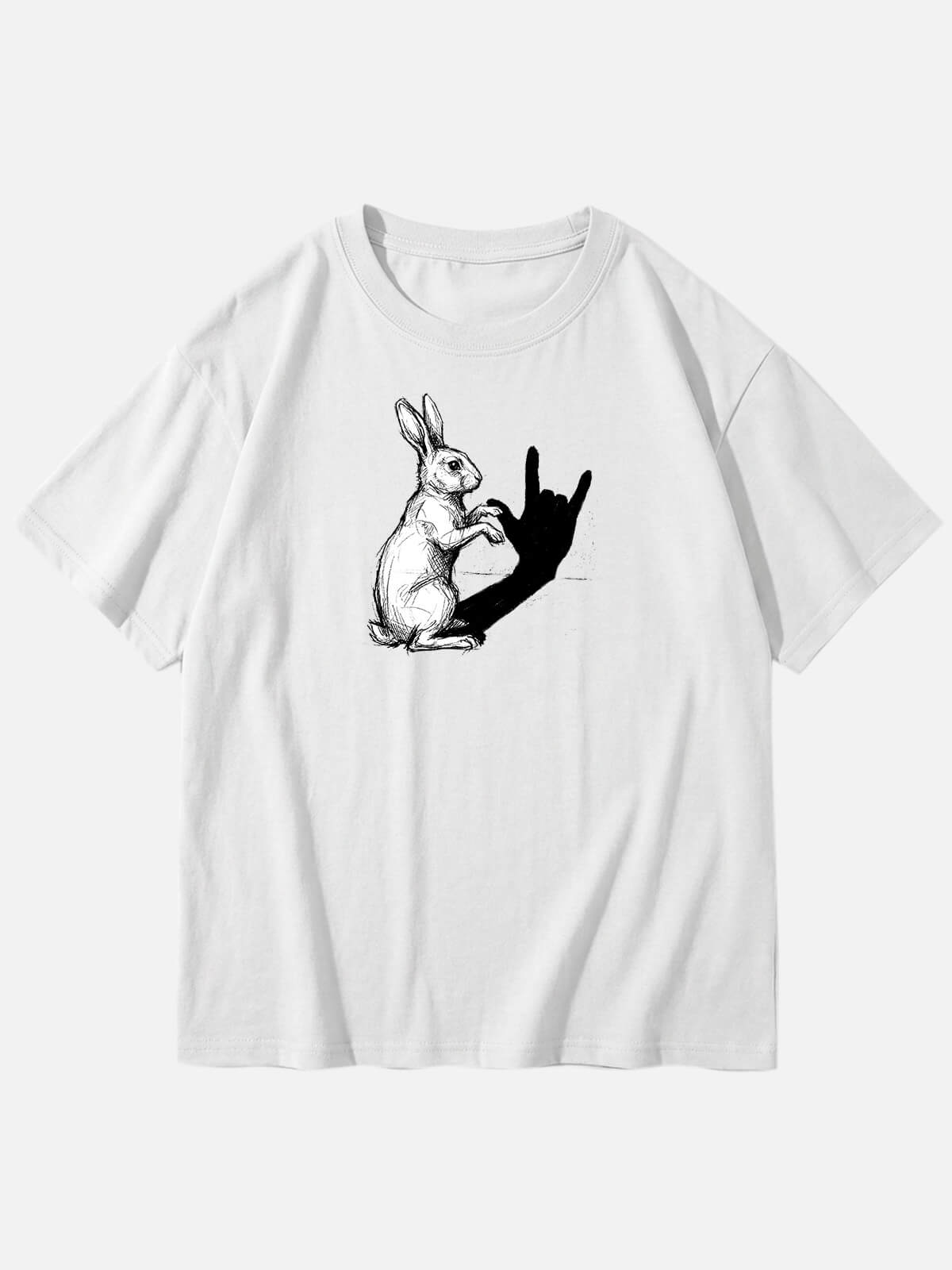 Men's Rabbit Shadow Graphic T-Shirt Eleven Oasis