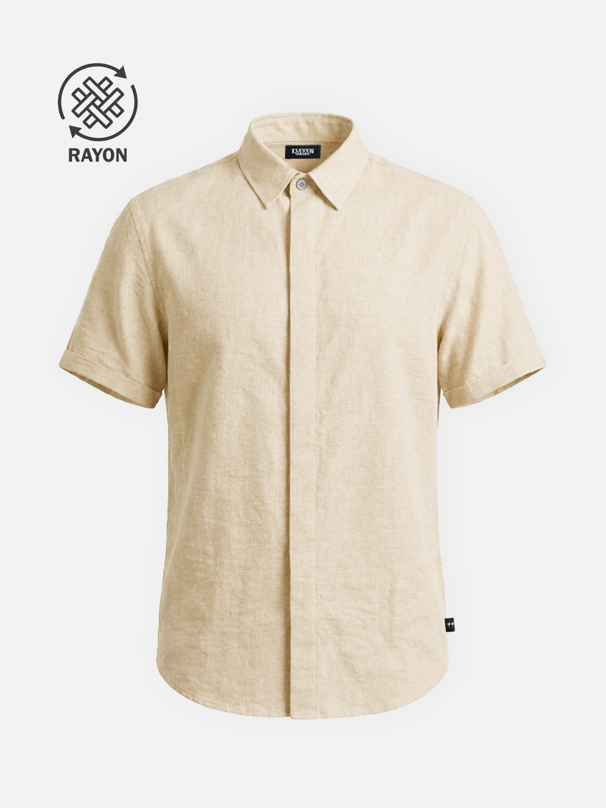 Men's Rayon Blend Classic Short Sleeve Shirt