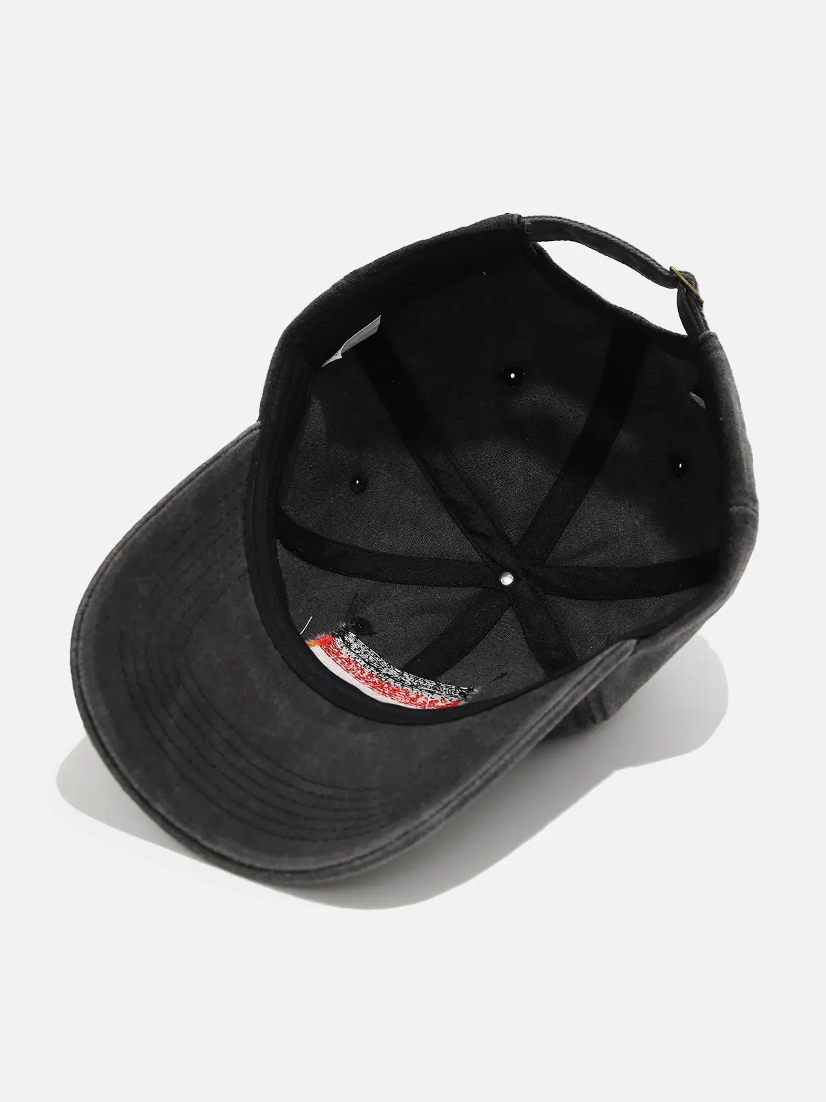Men's Flag Embroidered Washed Baseball Cap Eleven Oasis