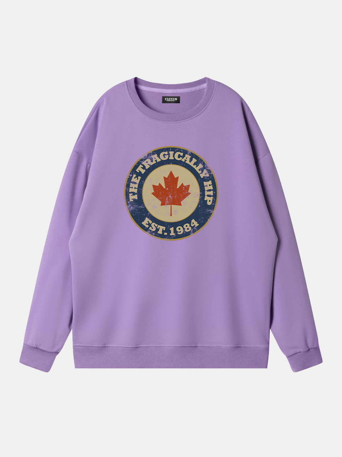 Tragically Hip Vintage Logo Sweatshirt Eleven Oasis