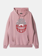 New England Football Helmet Graphic Hoodie Eleven Oasis