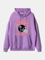 Super Bowl Champions Game On Football Hoodie Eleven Oasis