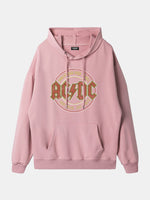 AC/DC High Voltage Vintage Band Hoodie Eleven Oasis
