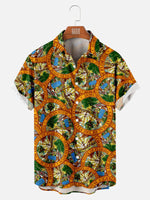 Men's Florida State Emblem Short Sleeve ShirtMens short sleeve shirts Big and tall Mens shirts Short sleeve shirts for men Mens 4xl shirts Casual short sleeve shirts