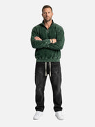 Men's Washed Quarter Zip Sweatshirt ElevenOasis