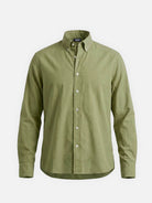 Men's Classic Cotton Button Down Long Sleeve Shirt ElevenOasis