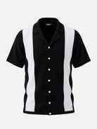 Men's Contrast Side Panel Short Sleeve Knit Shirt Eleven Oasis