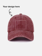Customizable Washed Cotton Bowling Strike Baseball Cap ElevenOasis