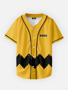 Men's Custom Retro Cartoon Baseball Team Short Sleeve Jersey Eleven Oasis