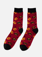 Halloween Pattern Crew Socks Eleven Oasis