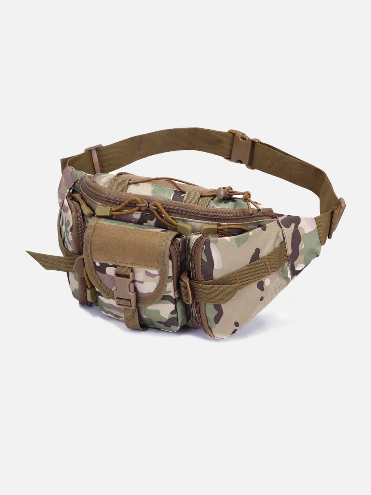 Multi-Pocket Tactical Waist Bag Eleven Oasis
