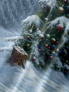 Men's Big Foot Decorates a Christmas Tree Short Sleeve Shirt, mens short sleeve shirts?????¨¬?o?big and tall mens shirts?????¨¬?o?short sleeve shirts for men?????¨¬?o?mens 4xl shirts?????¨¬?o?casual short sleeve shirts