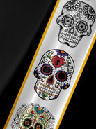 Men's Sugar Skulls Striped Bowling Short Sleeve Shirt, mens short sleeve shirts?????¨¬?o?big and tall mens shirts?????¨¬?o?short sleeve shirts for men?????¨¬?o?mens 4xl shirts?????¨¬?o?casual short sleeve shirts