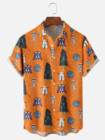 Tall Men's Galactic Star Wars Halloween Short Sleeve Shirt Eleven Oasis