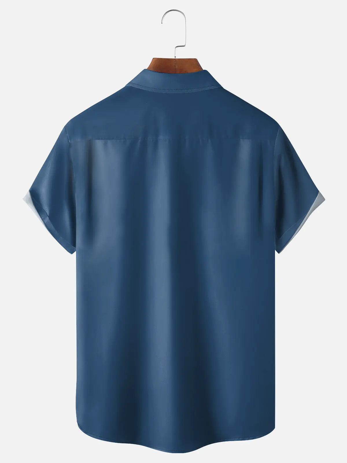 Men's Ocean Waves Striped Bowling Short Sleeve ShirtMens short sleeve shirts Big and tall Mens shirts Short sleeve shirts for men Mens 4xl shirts Casual short sleeve shirts