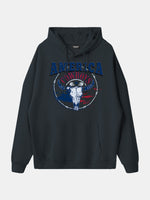 America Cowboys Skull Graphic Hoodie Eleven Oasis