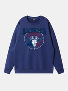 America Cowboys Skull Graphic Sweatshirt Eleven Oasis