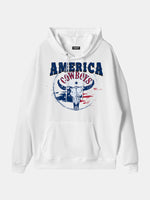 America Cowboys Skull Graphic Hoodie Eleven Oasis