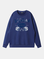 Dallas Texas Football Helmets Graphic Sweatshirt Eleven Oasis