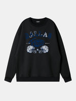 Dallas Texas Football Helmets Graphic Sweatshirt Eleven Oasis