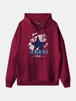 Dallas Texas Football Star Graphic Hoodie Eleven Oasis