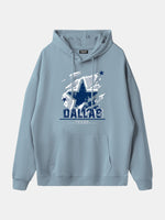 Dallas Texas Football Star Graphic Hoodie Eleven Oasis