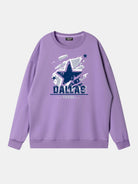 Dallas Texas Football Star Graphic Sweatshirt Eleven Oasis