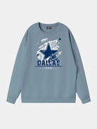Dallas Texas Football Star Graphic Sweatshirt Eleven Oasis