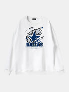 Dallas Texas Football Star Graphic Sweatshirt Eleven Oasis