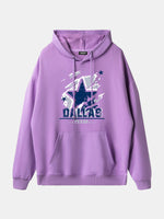 Dallas Texas Football Star Graphic Hoodie Eleven Oasis