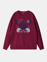 Dallas Texas Football Helmets Graphic Sweatshirt Eleven Oasis