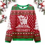 Meowdy Cat Ugly Christmas Sweater Eleven Oasis