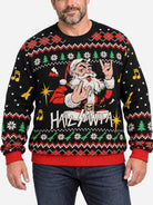 Hail Santa Ugly Christmas Sweatshirt 
