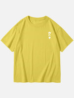 Custom King or Queen Letter Cotton Short Sleeve T-Shirt (Sold Individually) Eleven Oasis